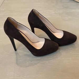 Prada Brown Suede Pumps | size 7 1/2